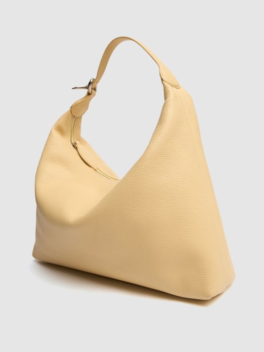 Little Liffner: Pillow grain leather shoulder bag - Almond - women_1 | Luisa Via Roma