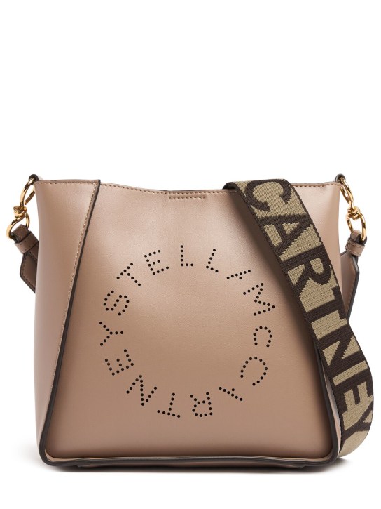 Stella McCartney: Mini Alter Mat soft faux leather bag - 2800 - women_0 | Luisa Via Roma