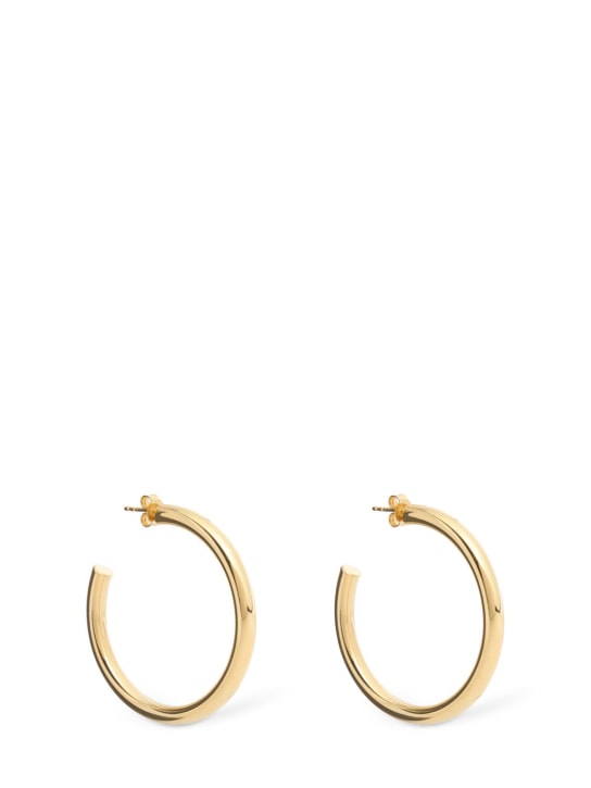 Lemaire: Pendientes de aro - Oro - women_0 | Luisa Via Roma