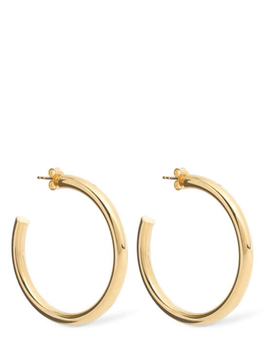 Lemaire: M Classic hoop earrings - women_0 | Luisa Via Roma