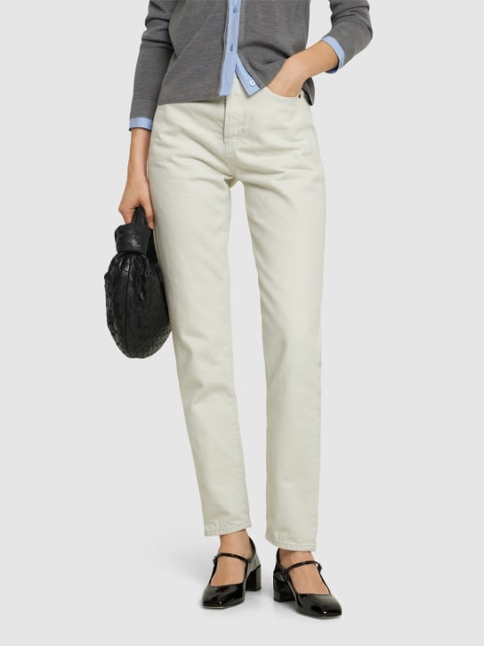 Aeyde: 45mm Aline patent leather pumps - women_1 | Luisa Via Roma