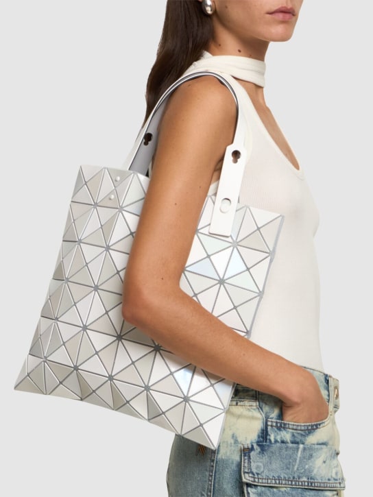 Bao Bao Issey Miyake: Quatro top handle bag - White - women_1 | Luisa Via Roma