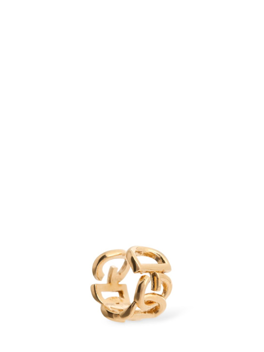 Dolce&Gabbana: DG logo ear cuff - women_0 | Luisa Via Roma