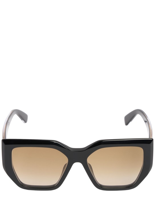 Stella McCartney: Eckige Sonnenbrille aus Acetat - women_0 | Luisa Via Roma