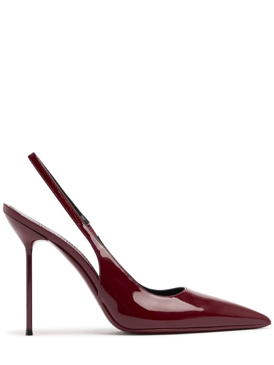 Paris Texas: 105mm Lidia patent leather slingbacks - women_0 | Luisa Via Roma