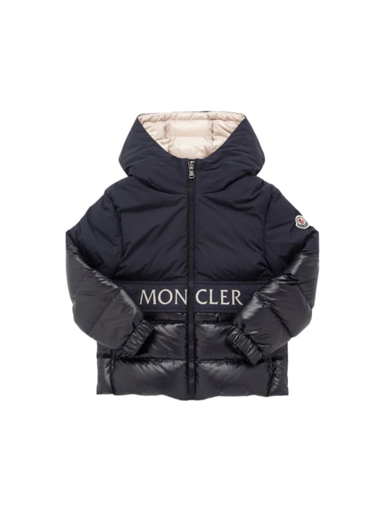 Moncler: Andres tech down jacket - kids-boys_0 | Luisa Via Roma