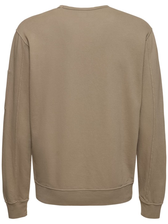 C.P. Company: Light fleece crewneck sweatshirt - men_4 | Luisa Via Roma