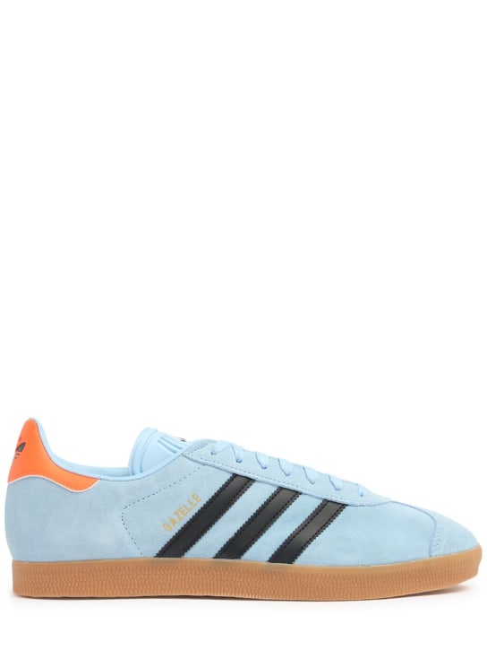 adidas Originals: Gazelle sneakers - Blue/Multi - men_0 | Luisa Via Roma