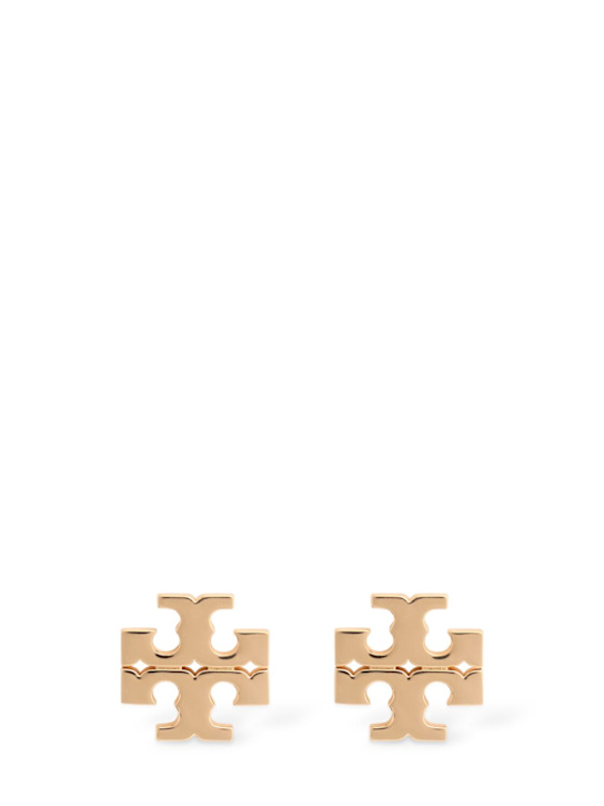 Tory Burch: Eleanor耳钉 - Tory Gold - women_0 | Luisa Via Roma