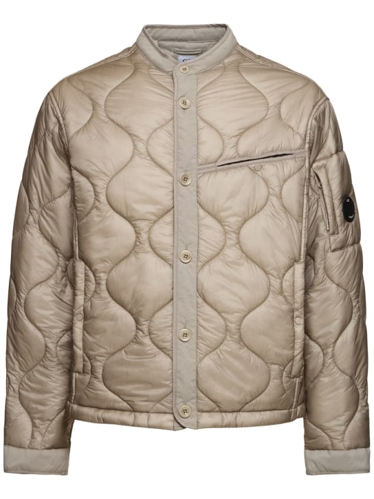 C.P. Company: Chaqueta acolchada - Vintage Khaki - men_0 | Luisa Via Roma