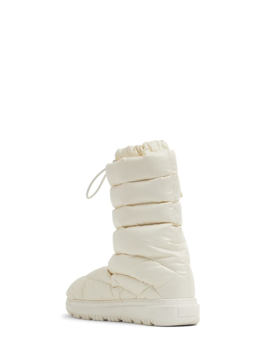 Moncler: Petit Gaia pocket nylon down boots - kids-girls_2 | Luisa Via Roma