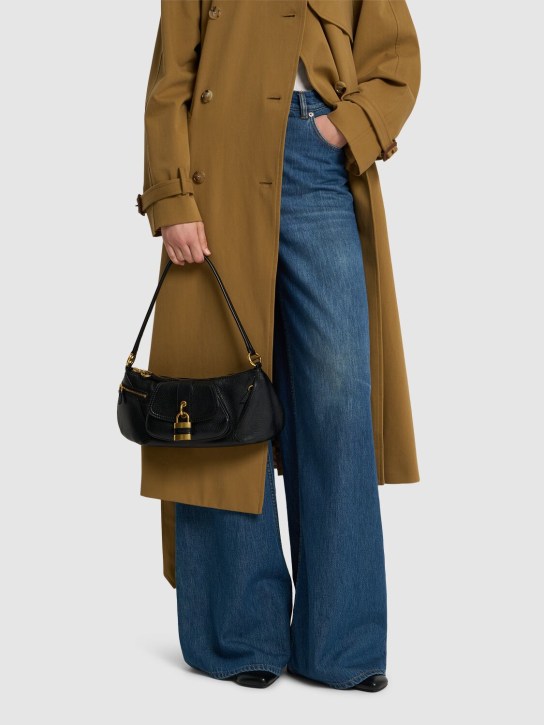 Chloé: The 99 shiny grained leather bag - women_1 | Luisa Via Roma