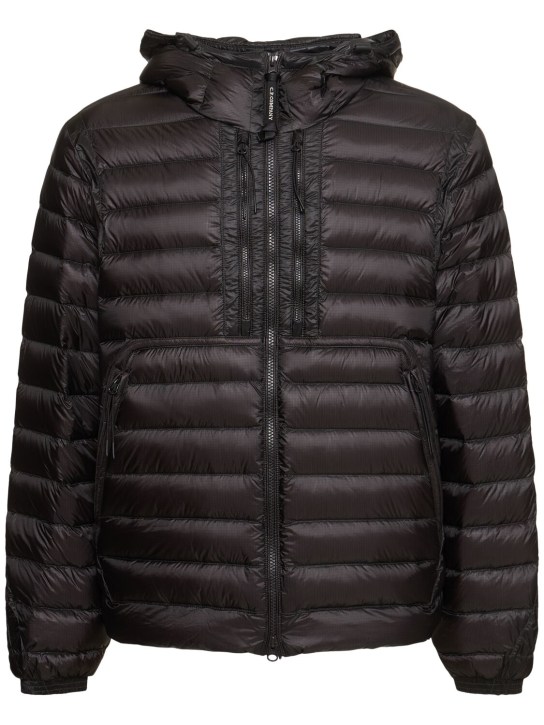 C.P. Company: D.D. Shell goggle down jacket - men_0 | Luisa Via Roma