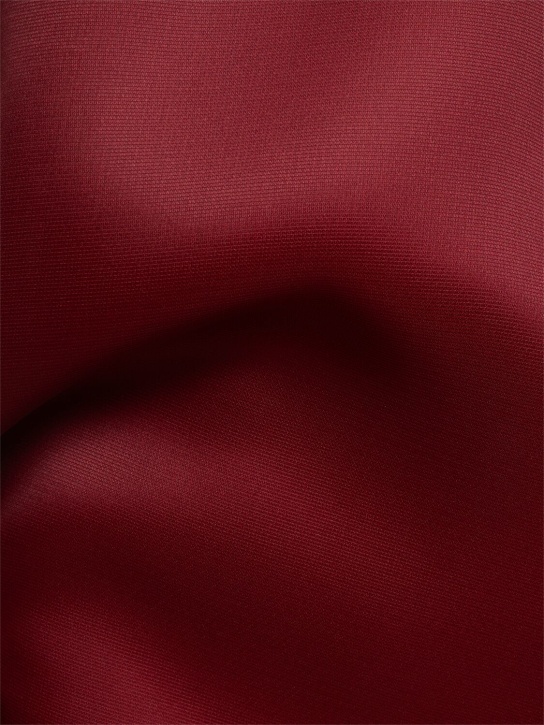 Khaite: Lohan silk satin long dress - Red - women_1 | Luisa Via Roma