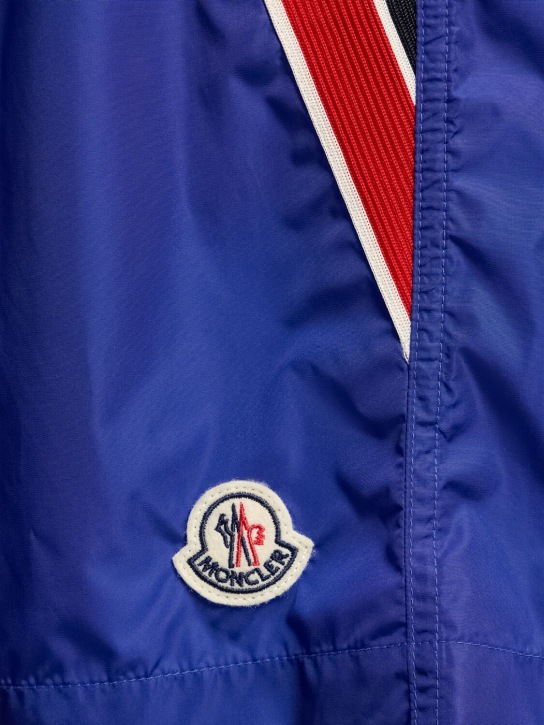 Moncler: Light bi-stretch nylon swim shorts - men_2 | Luisa Via Roma