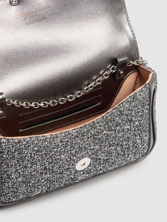 Roger Vivier: Viv Jeu De Fille shoulder bag - Grigio Cenere - women_5 | Luisa Via Roma