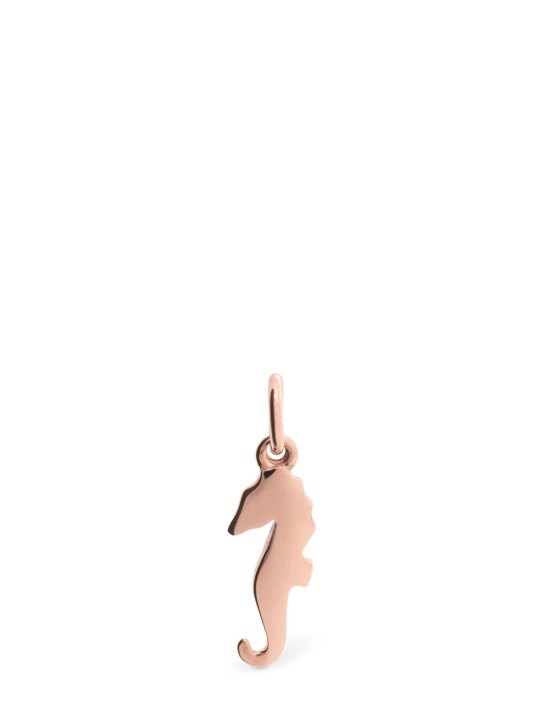 DoDo: 9kt Rose gold seahorse charm - Rose Gold - women_0 | Luisa Via Roma