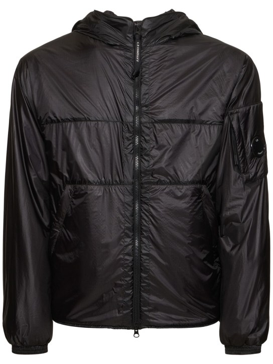 C.P. Company: Nada shell hooded jacket - Black - men_0 | Luisa Via Roma