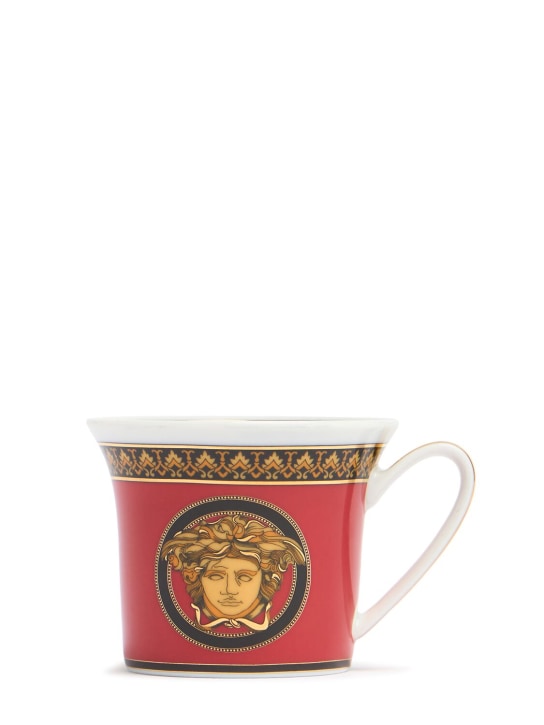 Versace: Espressotasse und Untertasse - Rot - ecraft_0 | Luisa Via Roma