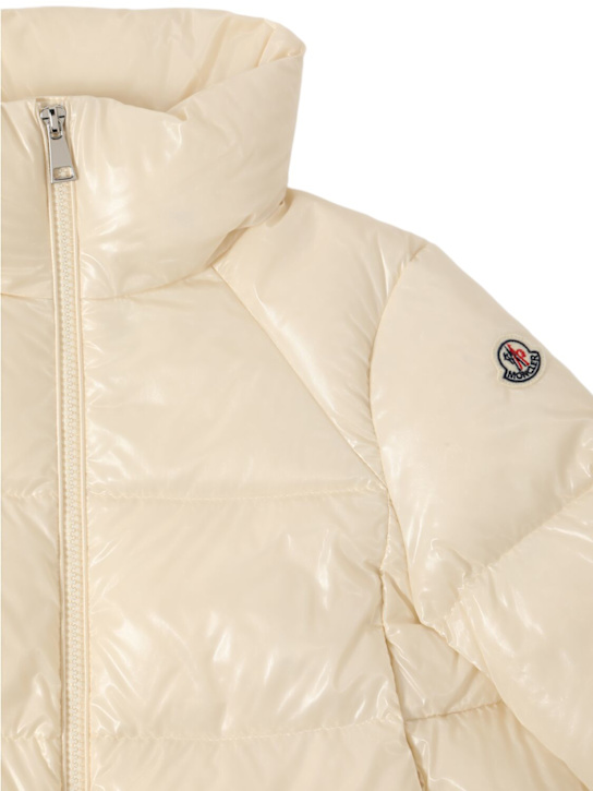 Moncler: Breteuil nylon down jacket - kids-girls_1 | Luisa Via Roma
