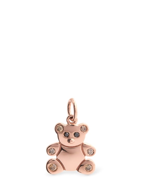 DoDo: 9KT ROSÉGOLD- ANHÄNGER MIT DIAMANTEN „ORSETTO“ - Gold/Kristall - women_0 | Luisa Via Roma