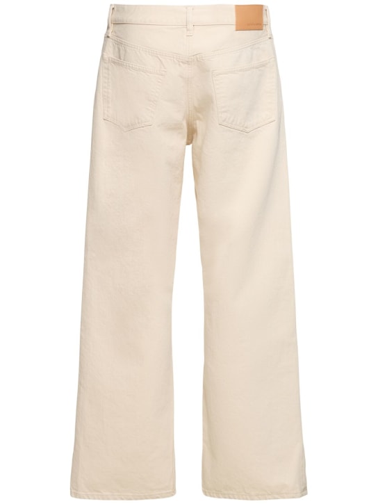 SUNFLOWER: L34 Ecru loose jeans - men_4 | Luisa Via Roma