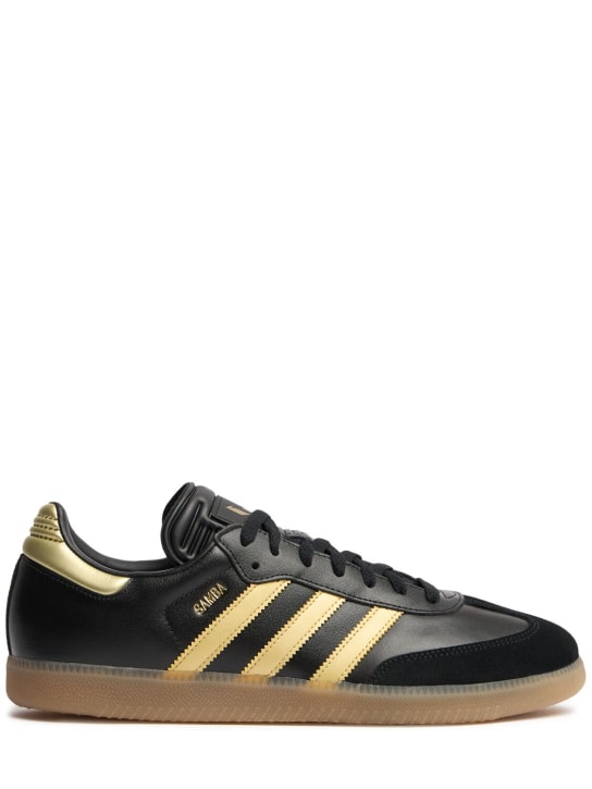 adidas Originals: Messi Samba sneakers - Pink/Black - men_0 | Luisa Via Roma