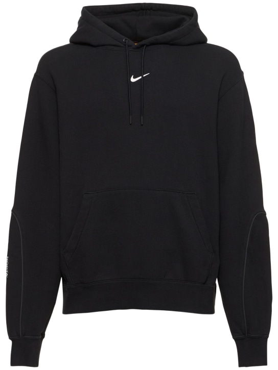 Nike: Nocta Cardinal hoodie - Black - men_0 | Luisa Via Roma