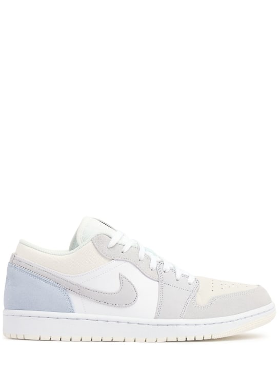 Nike: Air Jordan 1 Low sneakers - White/Sky Grey - women_0 | Luisa Via Roma