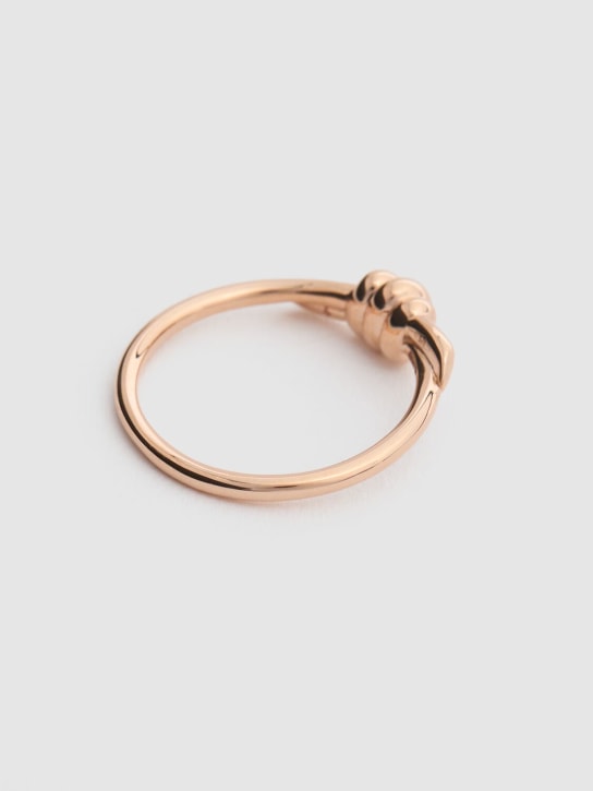 DoDo: 9kt Rose gold Knot ring - Rose Gold - men_2 | Luisa Via Roma