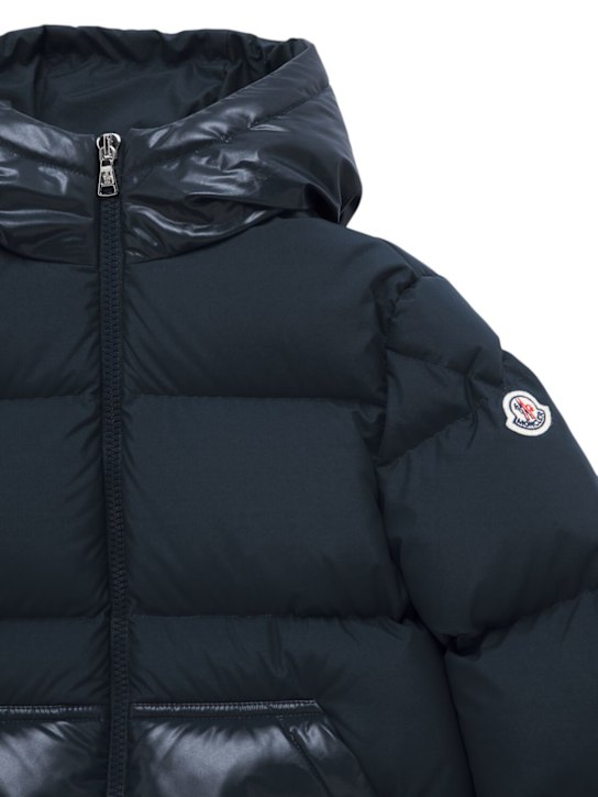 Moncler: Barin tech down jacket - kids-boys_1 | Luisa Via Roma