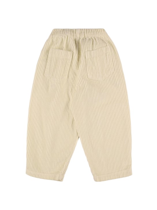 The New Society: Hose aus Baumwollkord - Beige - kids-girls_1 | Luisa Via Roma