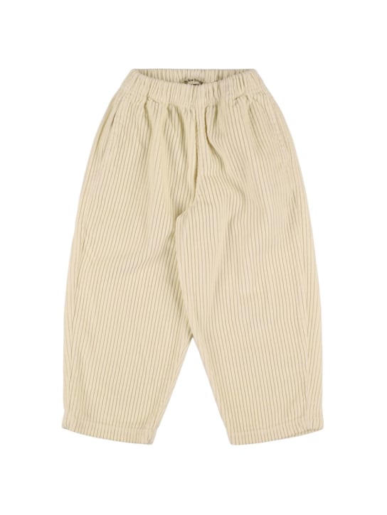 The New Society: Hose aus Baumwollkord - Beige - kids-girls_0 | Luisa Via Roma