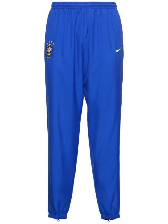 Nike: Pantaloni sportivi Brazil Reissue - Lyon Blue - men_0 | Luisa Via Roma