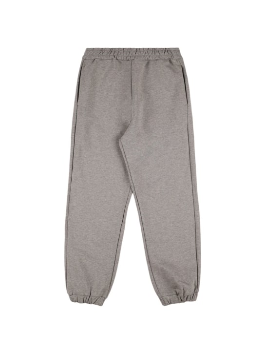 N°21: Cotton sweatpants - Grey - kids-boys_0 | Luisa Via Roma