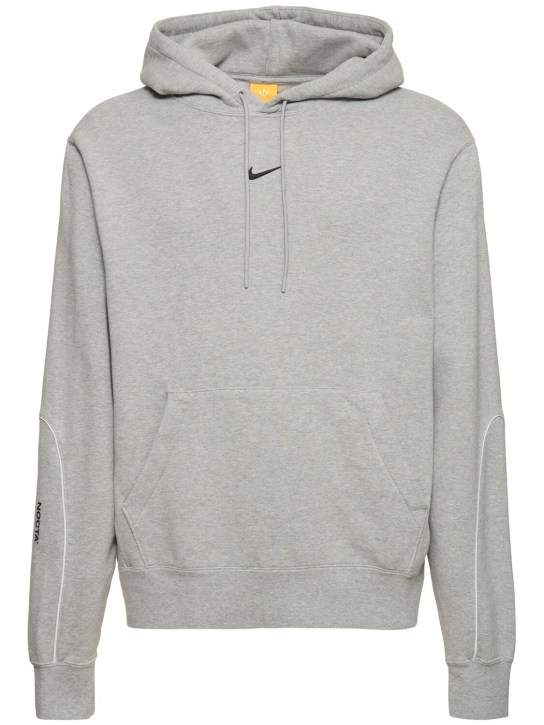 Nike: Nocta Cardinal hoodie - Heather Grey - men_0 | Luisa Via Roma