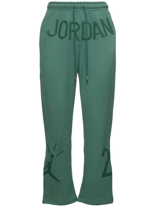 Nike: Jogginghose „Jordan x Nina Chanel Abney“ - Green Stone - men_0 | Luisa Via Roma