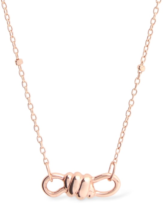 DoDo: 9kt Rose gold nodo necklace - Rose Gold - women_0 | Luisa Via Roma