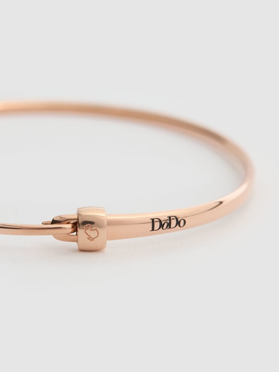 DoDo: 9kt Rose Gold Essential bangle bracelet - Rose Gold - men_1 | Luisa Via Roma