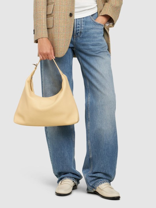 Liffner: Pillow grain leather shoulder bag - women_1 | Luisa Via Roma