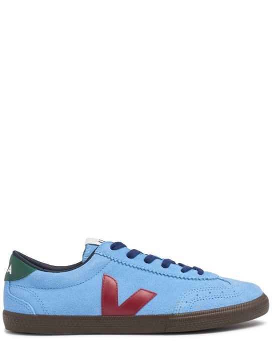 Veja: Volley Bastille sneakers - Aqua/Marsala - women_0 | Luisa Via Roma