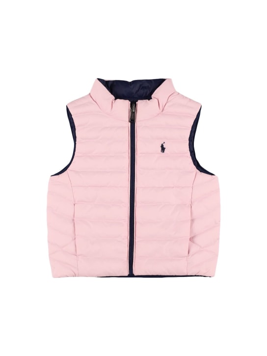 Polo Ralph Lauren: Wendbare, recycelte Poly-Weste - kids-girls_0 | Luisa Via Roma