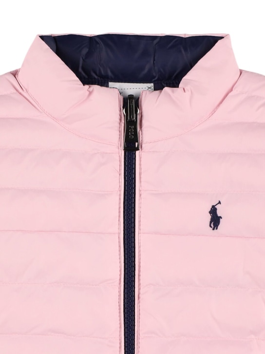 Polo Ralph Lauren: Piumino reversibile in poliestere con cappuccio - kids-girls_1 | Luisa Via Roma
