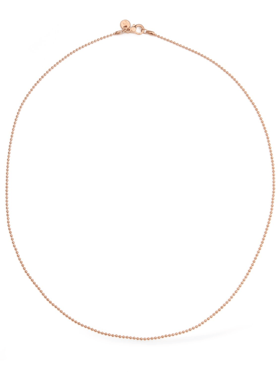DoDo: 9Kt Rose Gold Bollicine necklace - men_0 | Luisa Via Roma