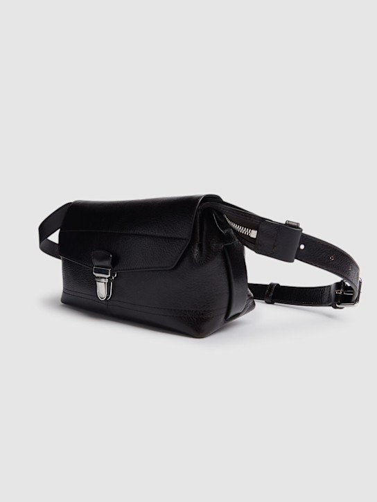 Lemaire: Small Gear grain leather shoulder bag - women_1 | Luisa Via Roma