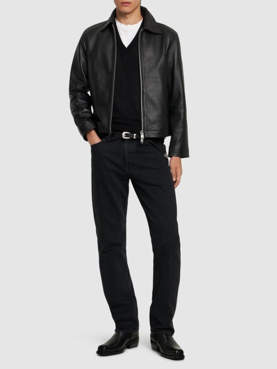 SUNFLOWER: L32 Washed black standard jeans - Washed Black 2 - men_1 | Luisa Via Roma