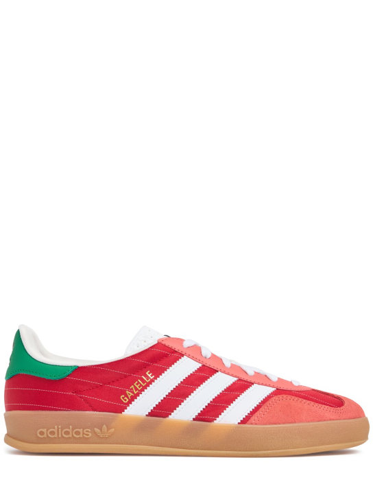 adidas Originals: Gazelle Indoor sneakers - Red/White - women_0 | Luisa Via Roma