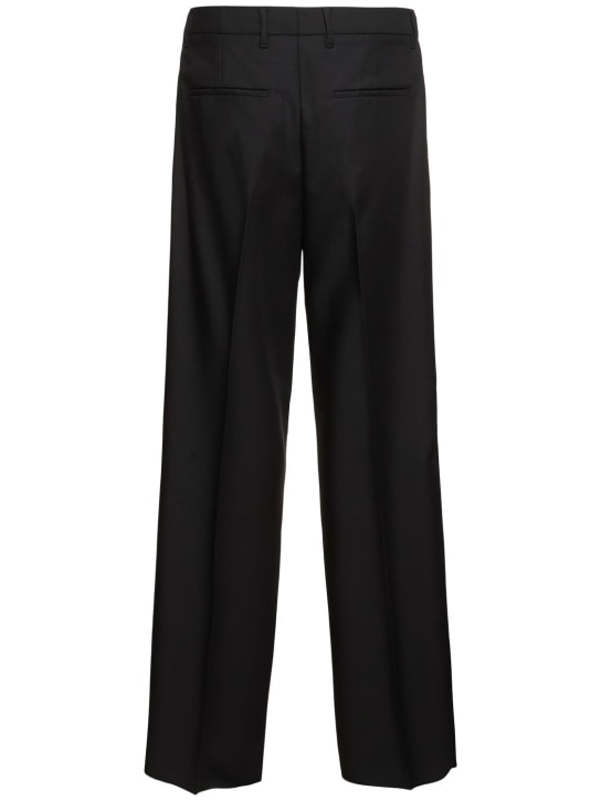 Lardini: Wool & mohair pleated pants - men_4 | Luisa Via Roma