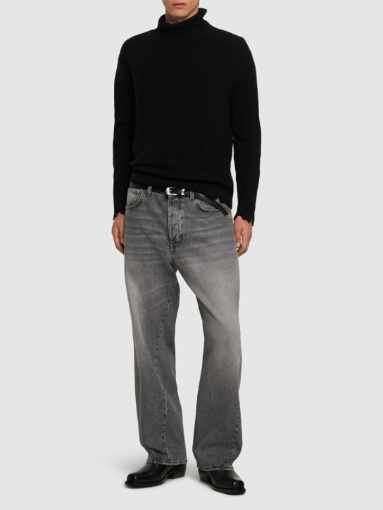 SUNFLOWER: Jeans anchos - Black Stone - men_1 | Luisa Via Roma