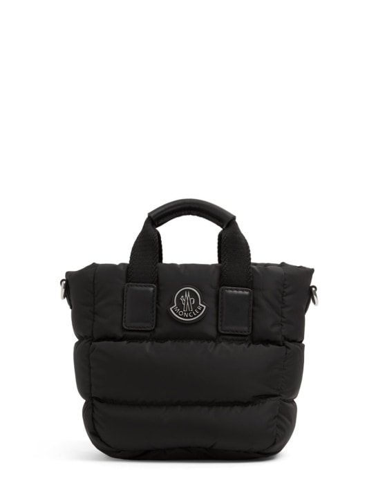 Moncler: Micro Caradoc quilted nylon tote bag - women_0 | Luisa Via Roma